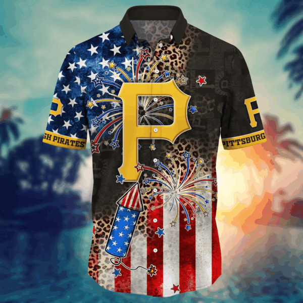 Pittsburgh Pirates MLB Hawaii Shirt: Independence Day & Summer Gift