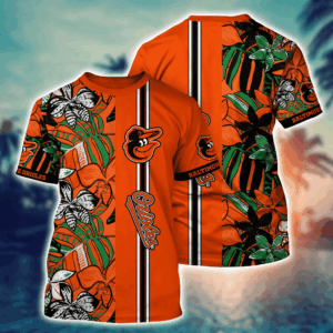 Baltimore Orioles MLB Flower Hawaii Shirt & Tshirt – Summer Football Fans Gift