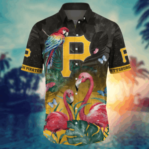 Pittsburgh Pirates MLB Flower Hawaii Shirt & Tshirt: Perfect Summer Football Shirts Gift for Fans 3