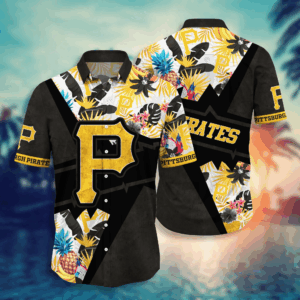 Pittsburgh Pirates MLB Flower Hawaii Shirt & Tshirt - Summer Football Fan Gift