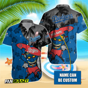 Los Angeles Dodgers MLB Hawaiian Shirt Custom T-38175 - Official Team Merchandise