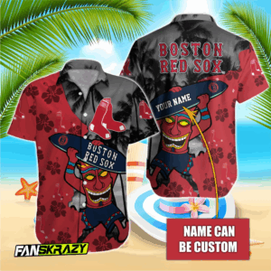 Boston Red Sox MLB Hawaiian Shirt Custom T-38175 - Official Team Gear