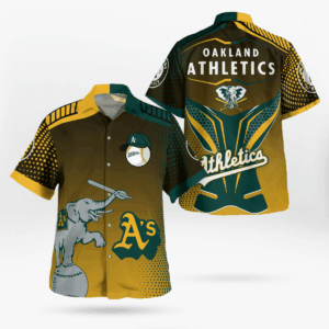 MLB Oakland Athletics Hawaiian Shirt: Official Baseball Team Gear