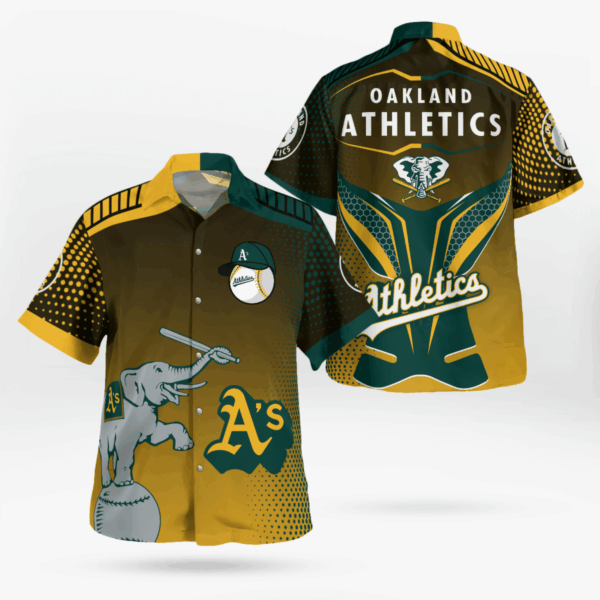 MLB Oakland Athletics Hawaiian Shirt: Official Baseball Team Gear