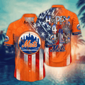 New York Mets MLB Hawaii Shirt for Independence Day & Summer - Limited Edition