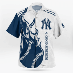 MLB New York Yankees Baseball Hawaiian Shirt – Official Team Gear