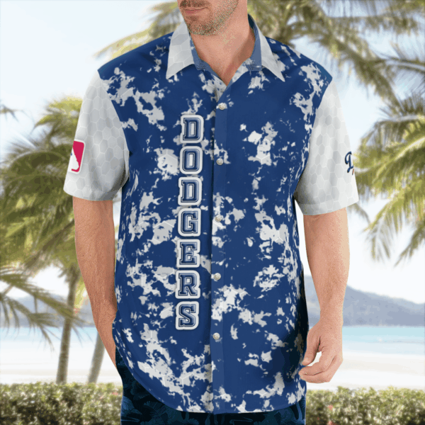 Los Angeles Dodgers MLB Hawaii Shirt – Official Team Gear for Baseball Fans