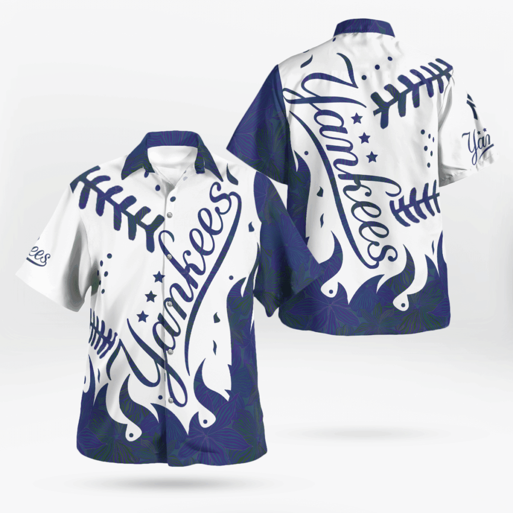 New York Yankees Floral Hawaii Shirt – Official MLB Merchandise New York Yankees Floral Hawaii Shirt – Official MLB Merchandise