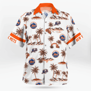 Official New York Mets MLB Hawaiian Shirt – Perfect for Game Day!