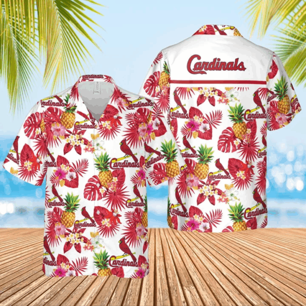 St Louis Cardinals Hawaiian Shirt – Summer Aloha Button Down for Men and Women