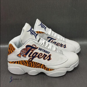 MLB Detroit Tigers Air Jordan 13 Shoes V5 - Unisex Gift