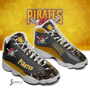 MLB Pittsburgh Pirates Air Jordan 13 Shoes V2 - Unisex Shoes Gift - Limited Edition