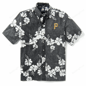 Pittsburgh Pirates 50th State Hawaiian Shirt - Official MLB Merchandise