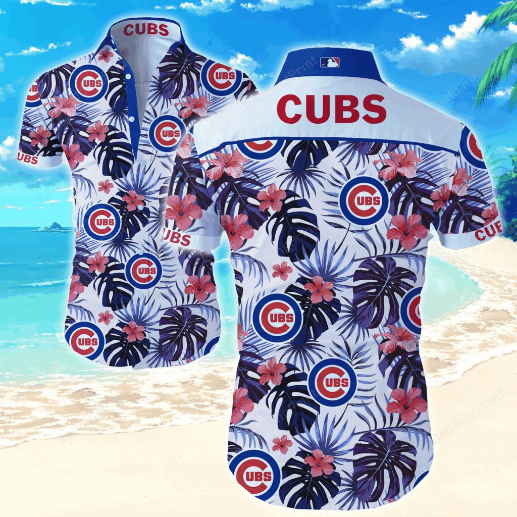 Chicago Cubs MLB Hawaiian Shirt – Officially Licensed Team Apparel Chicago Cubs MLB Hawaiian Shirt – Officially Licensed Team Apparel