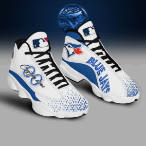 Toronto Blue Jays Air Jordan 13 Custom Sneakers – Perfect Gift for Fans Unisex Shoes