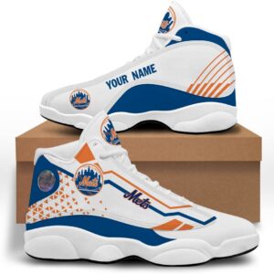 New York Mets Air Jordan 13 Custom Sneakers - Unisex Fan Gift