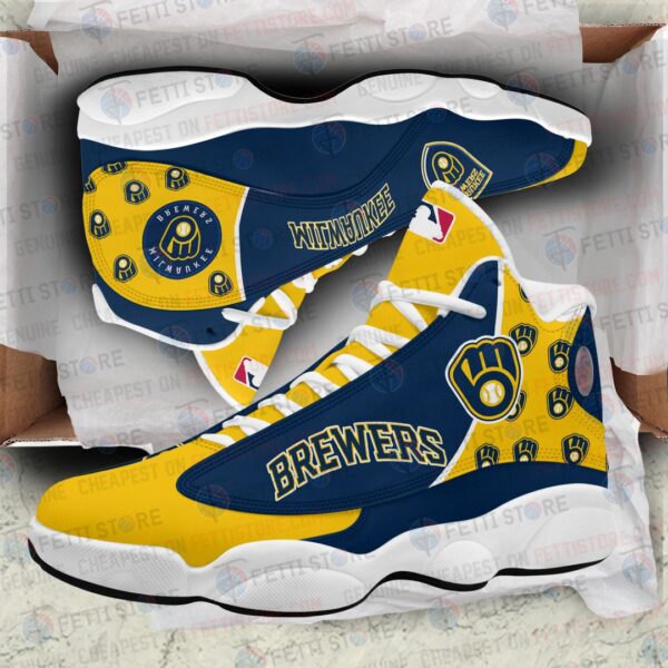 Milwaukee Brewers Air Jordan 13 Custom Sneakers – Perfect Unisex Gift for Fans
