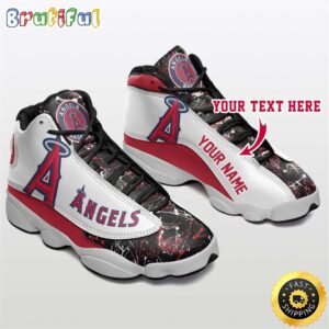 Los Angeles Angels Air Jordan 13 Sneaker Custom - Unisex Shoes Gift