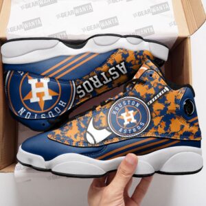 Official Houston Astros Air Jordan 13 Custom Sneakers – Unisex Gift for Fans