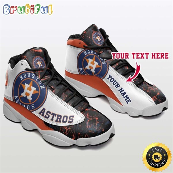 Houston Astros Air Jordan 13 Custom Sneakers – Unisex Gift for Fans