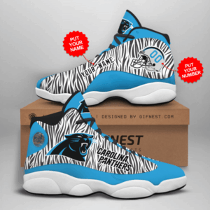 Carolina Panthers Air Jordan 13 Custom Sneaker – Perfect Gift for Fans