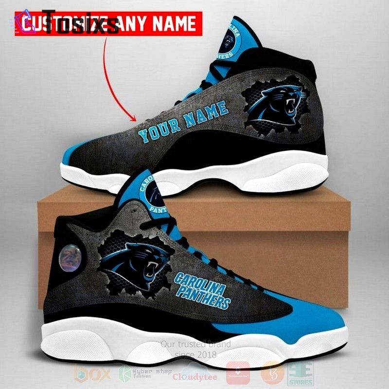 Carolina Panthers Air Jordan 13 Sneaker Custom – Perfect Gift for Fans Carolina Panthers Air Jordan 13 Sneaker Custom – Perfect Gift for Fans