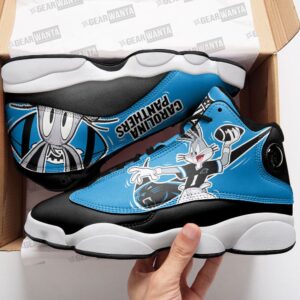 Carolina Panthers Bugs Bunny Air Jordan 13 Custom Sneakers – Perfect Gift for Fans