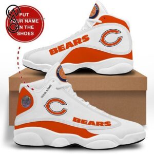 Custom Chicago Bears Air Jordan 13 Sneaker – Perfect Gift for Fans