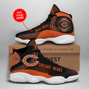 Limited Edition Chicago Bears Air Jordan 13 Custom Sneaker – Perfect Gift for Fans