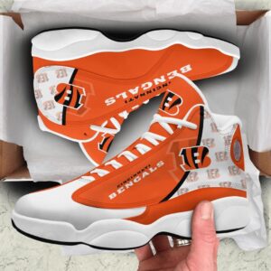 Cincinnati Bengals Air Jordan 13 Custom Sneaker – Perfect Gift for Fans