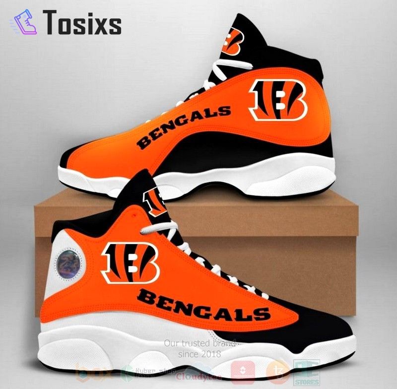 Cincinnati Bengals Air Jordan 13 Custom Sneaker – Perfect Gift for Fans Cincinnati Bengals Air Jordan 13 Custom Sneaker – Perfect Gift for Fans