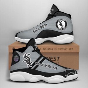 Chicago White Sox Air Jordan 13 Custom Sneakers - Unisex Fan Gift