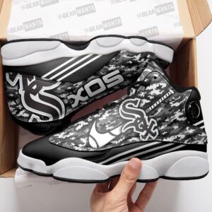 Chicago White Sox Air Jordan 13 Custom Sneakers - Unisex Gift for Fans
