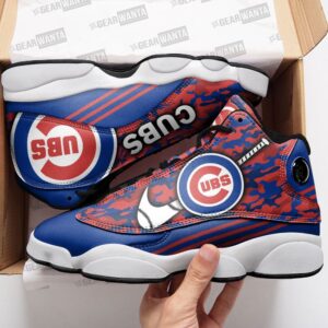 Chicago Cubs Air Jordan 13 Custom Sneakers – Perfect Gift for Fans!