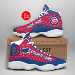 Chicago Cubs Air Jordan 13 Sneaker Custom - Unisex Shoes Gift for Fans