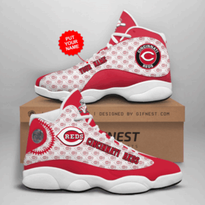 Cincinnati Reds Air Jordan 13 Custom Sneakers – Unisex Fans Gift