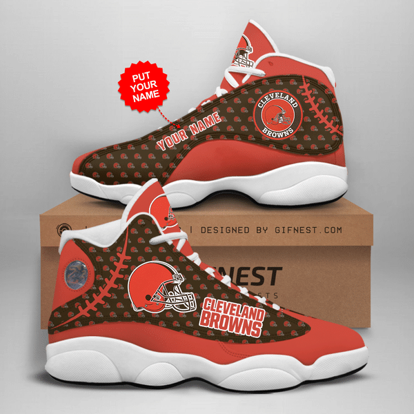Cleveland Browns Air Jordan 13 Sneaker Custom – Perfect Gift for Fans Cleveland Browns Air Jordan 13 Sneaker Custom – Perfect Gift for Fans