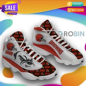 Cleveland Browns Air Jordan 13 Sneaker Custom – Perfect Gift for Fans
