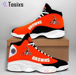 Cleveland Browns Air Jordan 13 Sneaker Custom – Perfect Gift for Fans
