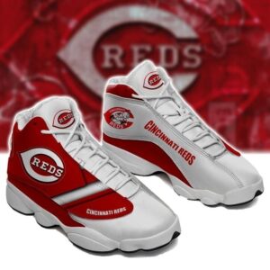 Cincinnati Reds Air Jordan 13 Custom Sneakers - Unisex Gift for Fans