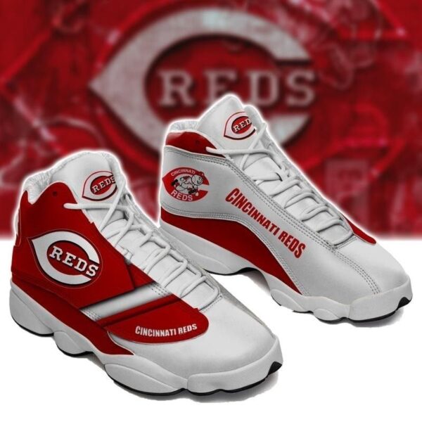 Cincinnati Reds Air Jordan 13 Custom Sneakers – Unisex Gift for Fans