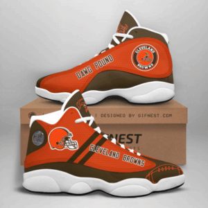 Exclusive Cleveland Browns Air Jordan 13 Custom Sneaker – Perfect Gift for Fans