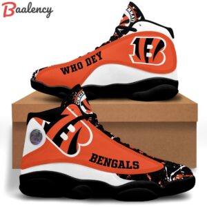 Cincinnati Bengals NFL Air Jordan 13 Custom Sneaker - Perfect Gift for Fans