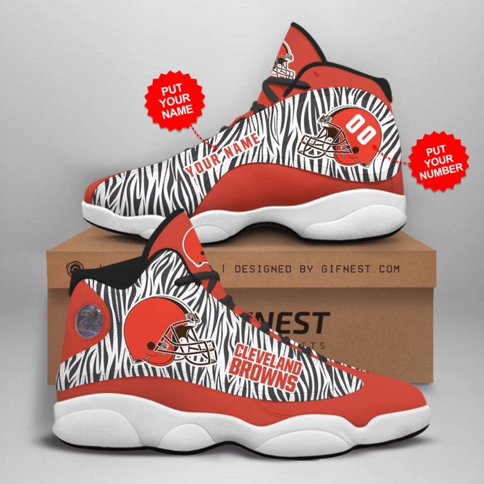 Cleveland Browns Air Jordan 13 Sneaker Custom – Perfect Gift for Fans Cleveland Browns Air Jordan 13 Sneaker Custom – Perfect Gift for Fans