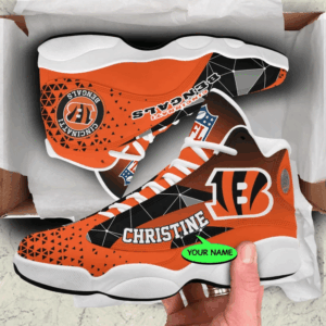 Cincinnati Bengals Air Jordan 13 Custom Sneaker – Perfect Gift for Fans
