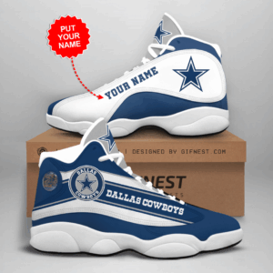 Dallas Cowboys Air Jordan 13 Sneaker Custom - Perfect Fan Gift