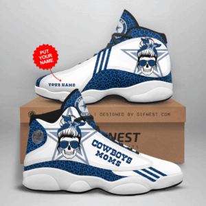 Dallas Cowboys Air Jordan 13 Custom Sneaker - Perfect Gift for Fans