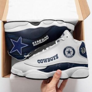 Dallas Cowboys Air Jordan 13 Sneaker Custom: Perfect Gift for Fans