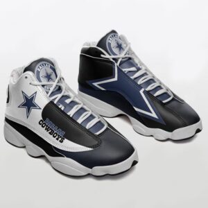 Dallas Cowboys Air Jordan 13 Sneaker Custom - Perfect Gift for Fans