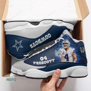 Dallas Cowboys Air Jordan 13 Custom Sneaker - Perfect Gift for Fans